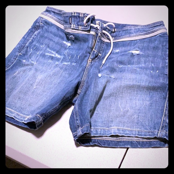 quiksilver jeans shorts